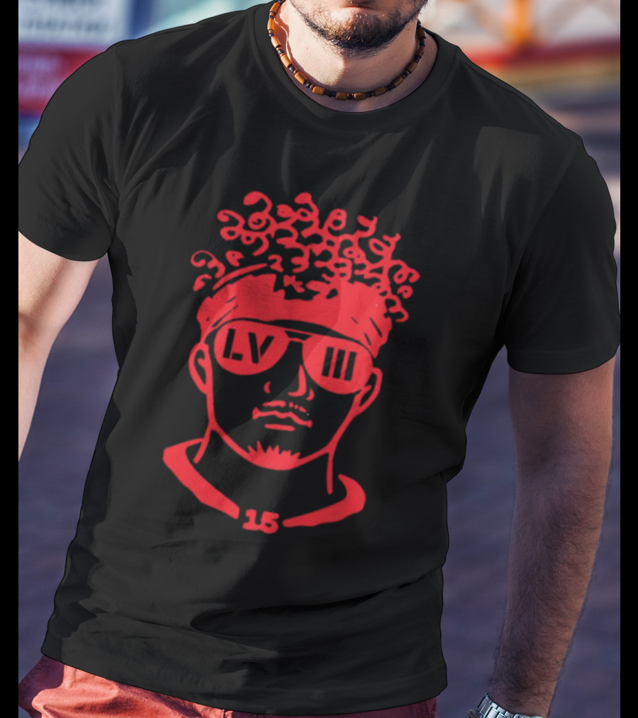 LVIII Patrick Mahomes 15 T-Shirt
