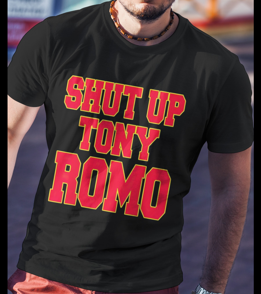 Kansas City Chiefs Shut Up Tony Romo T-Shirt
