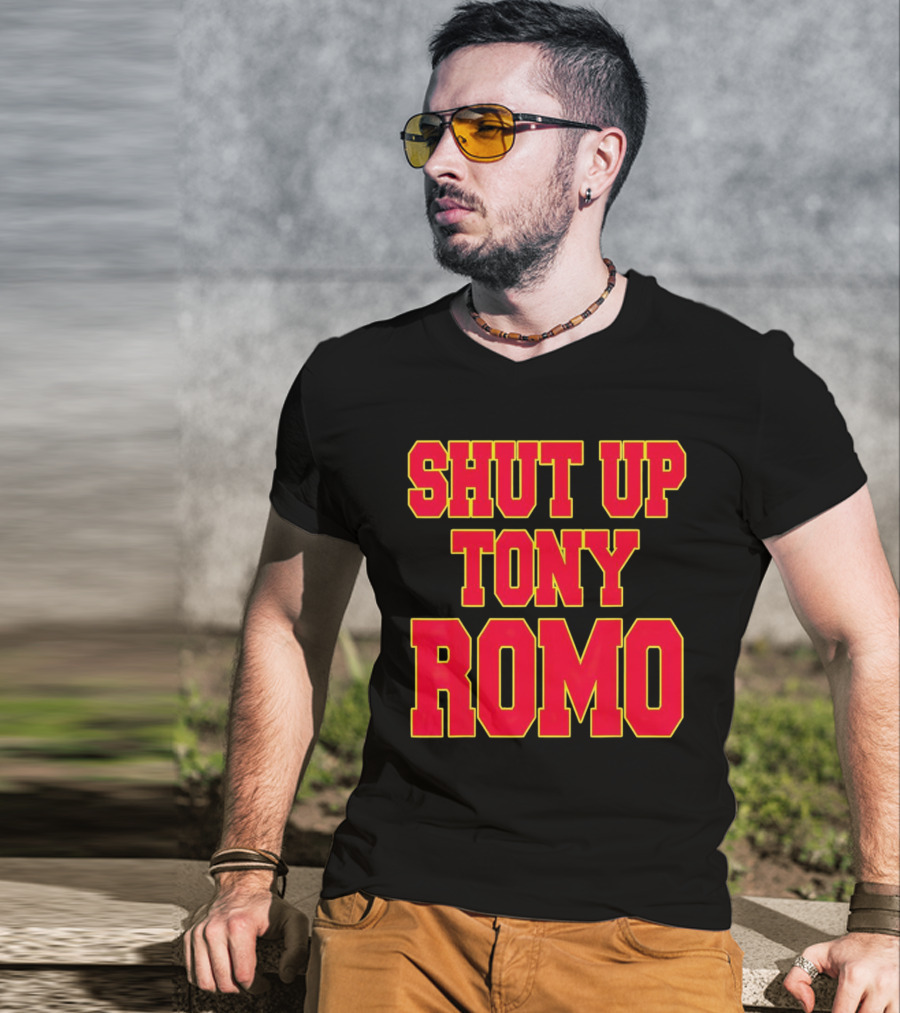 Kansas City Chiefs Shut Up Tony Romo T-Shirt