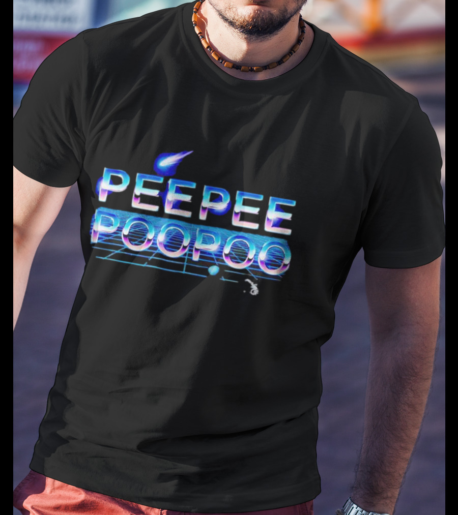 Peepeepoopoo Vaporwave Aesthetic Retro Synthwave T-Shirt
