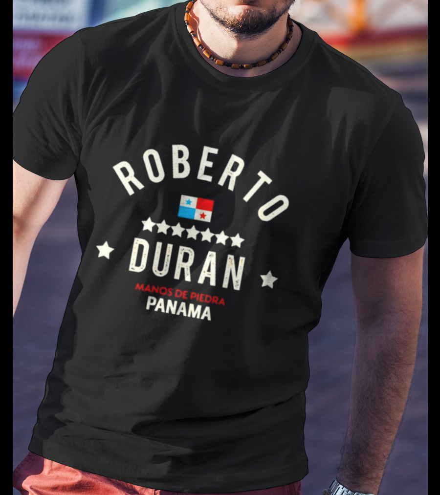 ROBERTO DURAN MANOS DE PIEDRA PANAMA T-Shirt