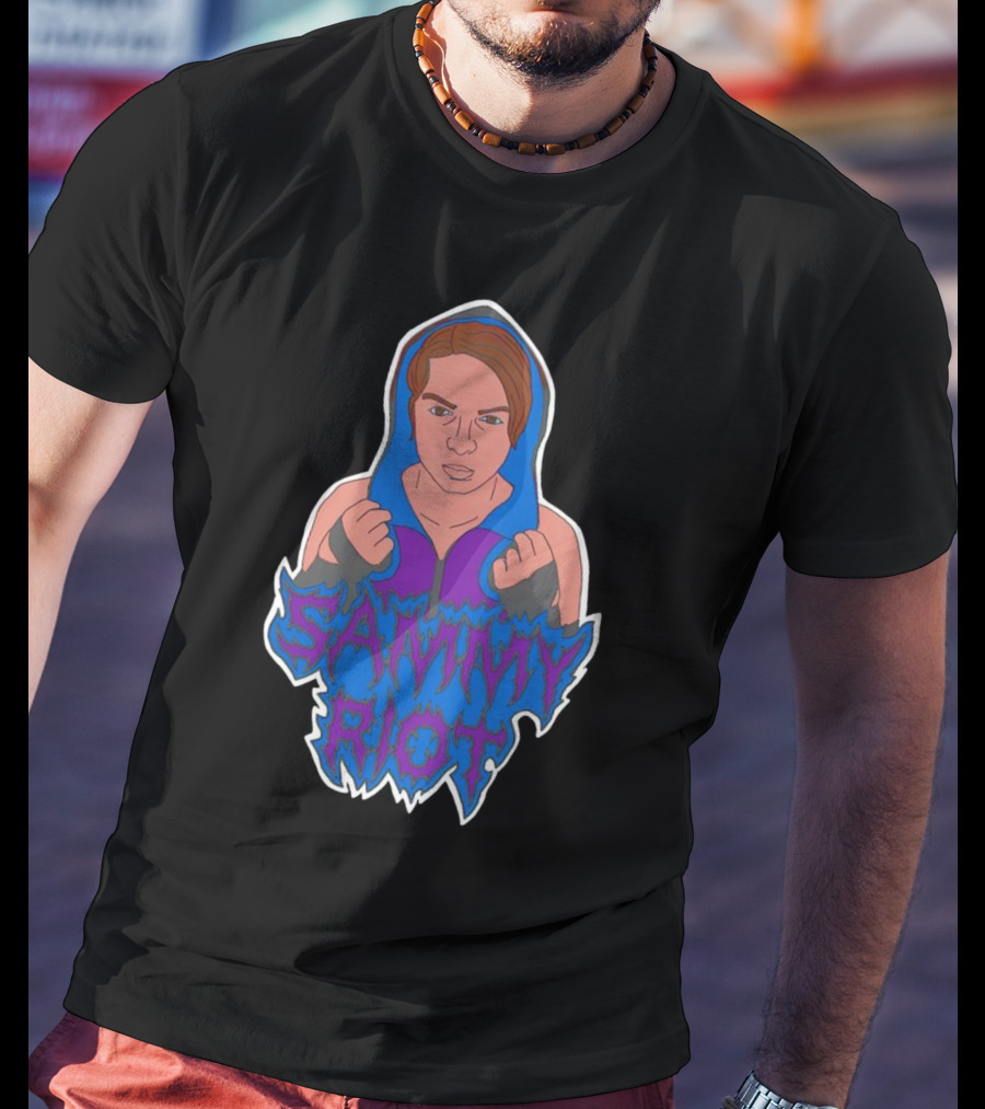 Sammy Riot Wrestling Hoodie Lost Art Sammy Riot #3 T-Shirt