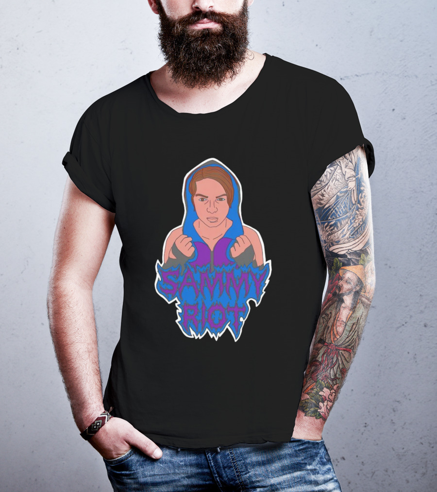 Sammy Riot Wrestling Hoodie Lost Art Sammy Riot #3 T-Shirt