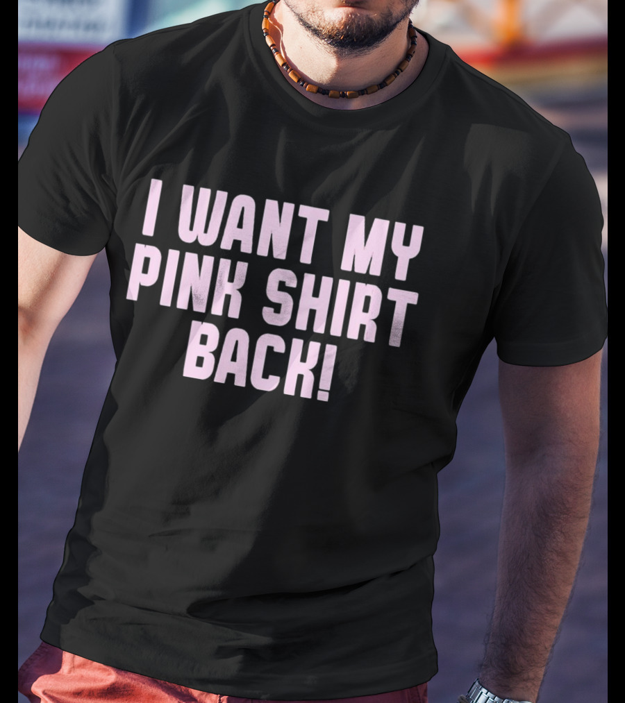 Mean Girls Mad Engine I Want My Pink Shirt Back T-Shirt