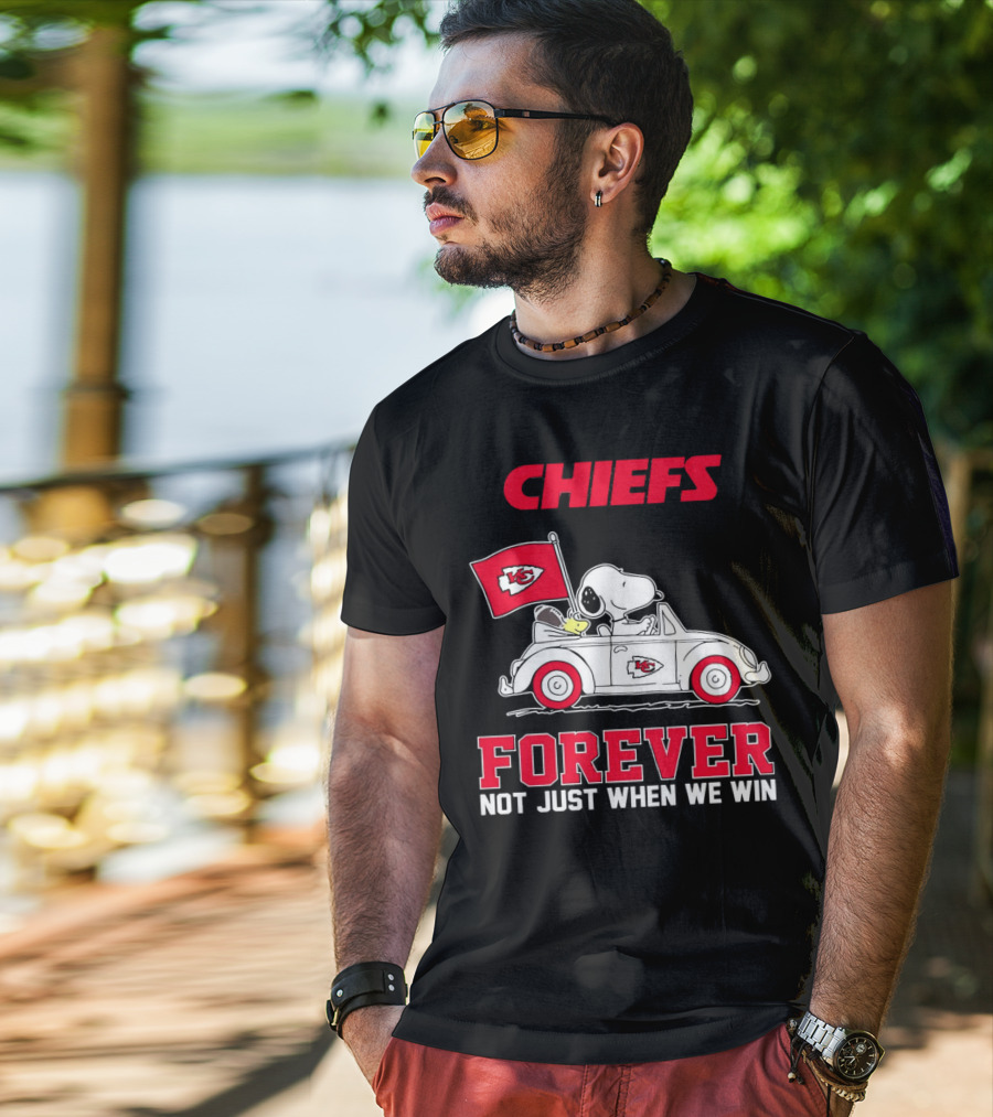 Chiefs Snoopy Forever Not Just When We Win T-Shirt