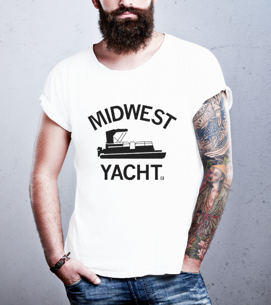 MIDWEST YACHT PONTOON BOAT VINTAGE T-Shirt