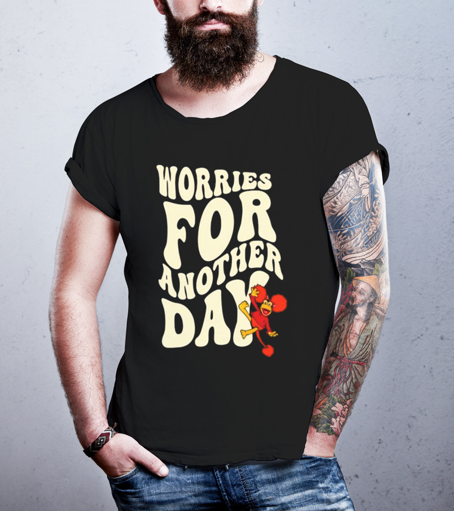 Fraggle Rock Worries For Another Day Red Muppet Character T-Shirt
