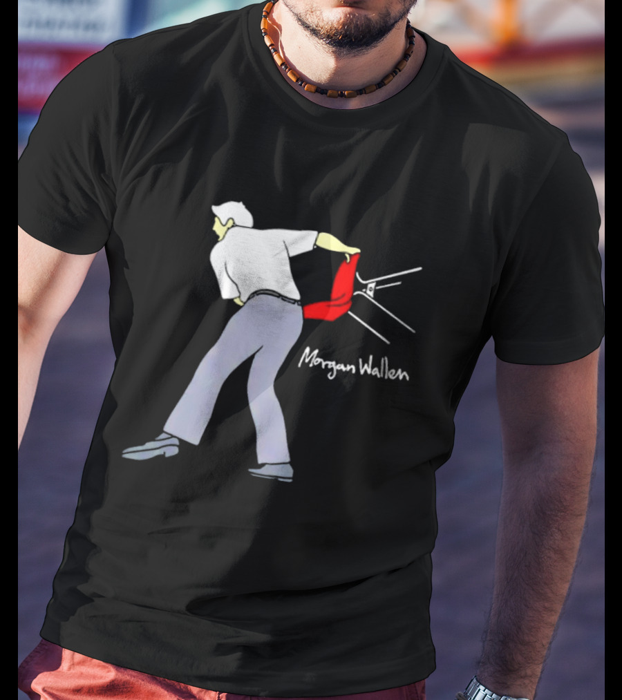 Morgan Wallen Indiana Basketball Coach Strip Technique T-Shirt