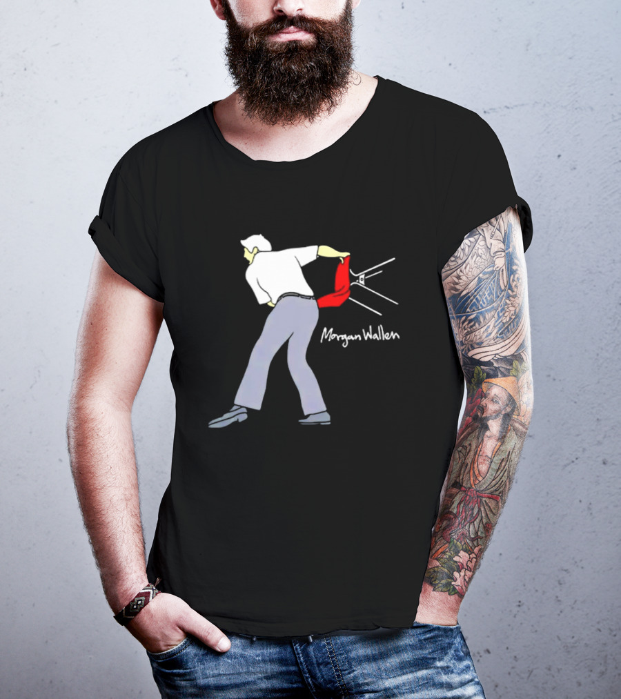 Morgan Wallen Indiana Basketball Coach Strip Technique T-Shirt