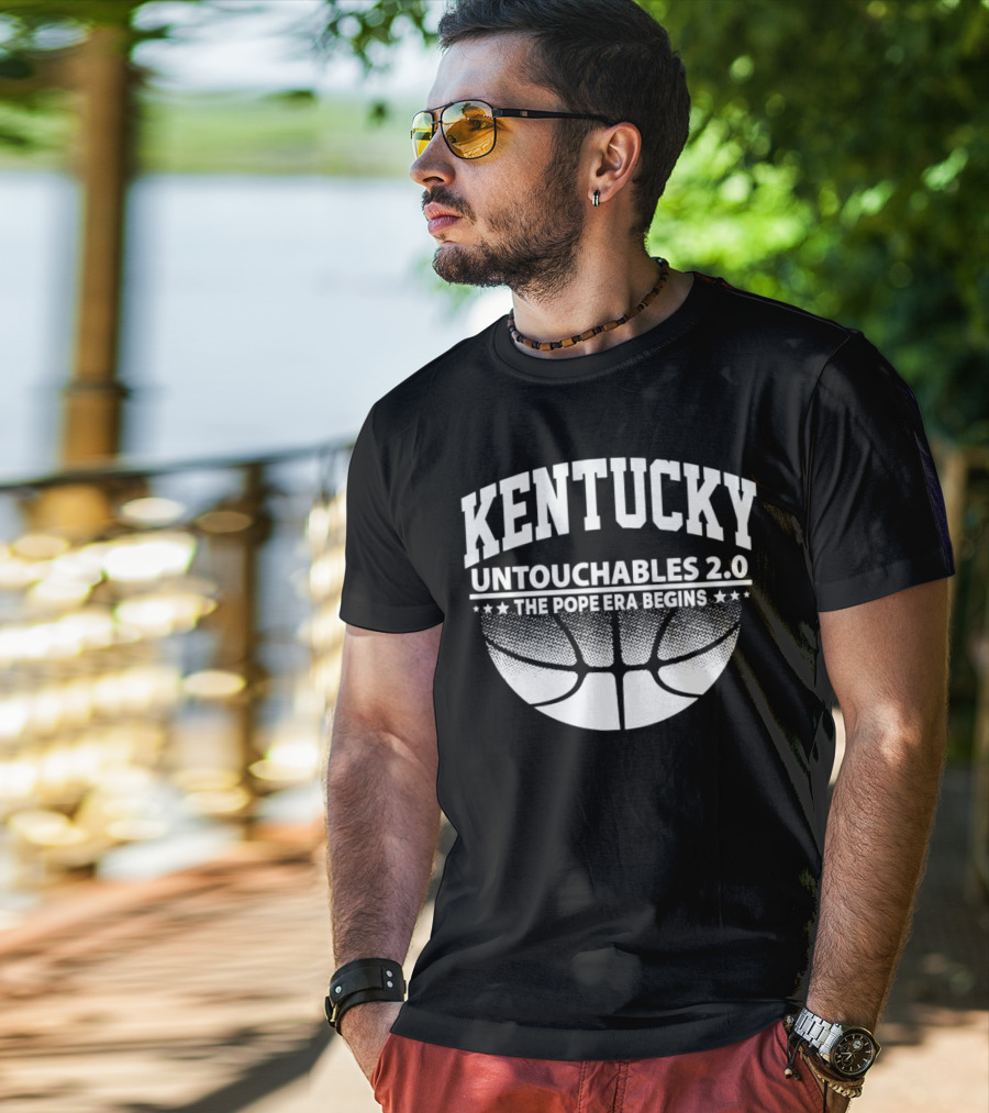 Kentucky Untouchables 2.0 The Pope Era Begins Basketball T-Shirt