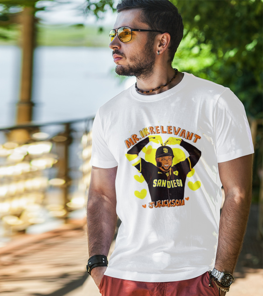 Mr Relevant Jurickson San Diego Baseball Hearts T-Shirt