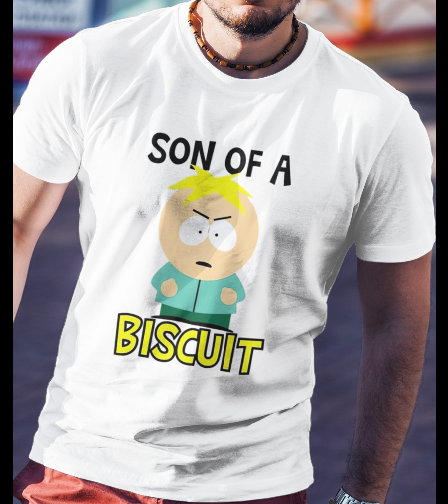 South Park Son Of A Biscuit Butters Meme T-Shirt