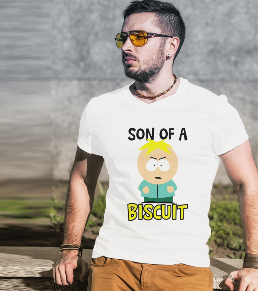 South Park Son Of A Biscuit Butters Meme T-Shirt