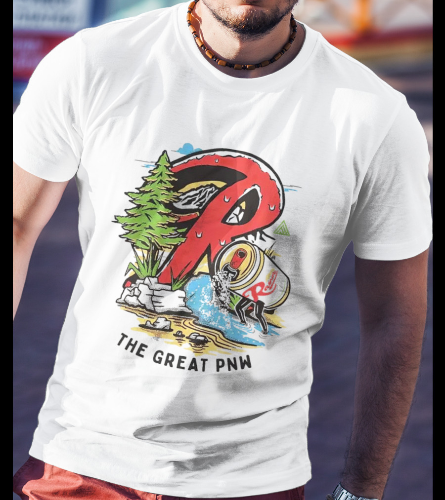 Rainier Beer The Great PNW Adventure Refresh T-Shirt