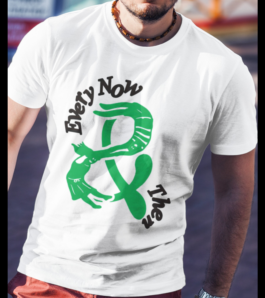Every Now And Then Skeleton Green Dance T-Shirt