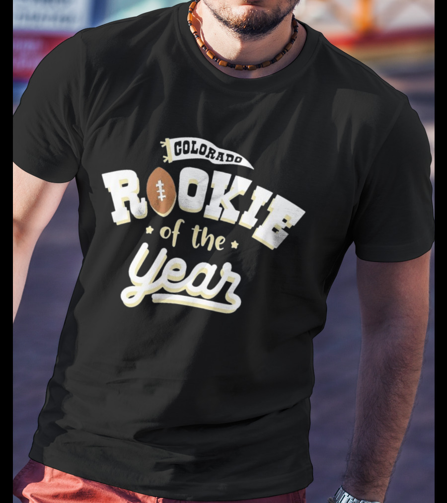 Colorado Rookie Of The Year Football T-Shirt
