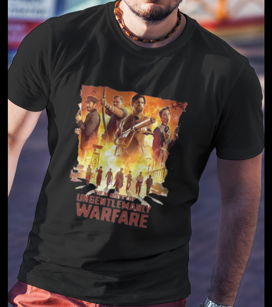 The Ministry Of Ungentlemanly Warfare Explosive Soldier Team In Action T-Shirt