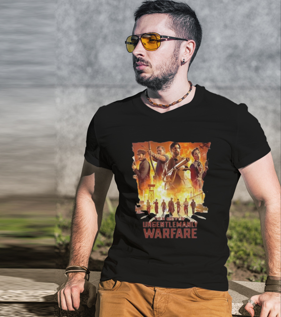 The Ministry Of Ungentlemanly Warfare Explosive Soldier Team In Action T-Shirt