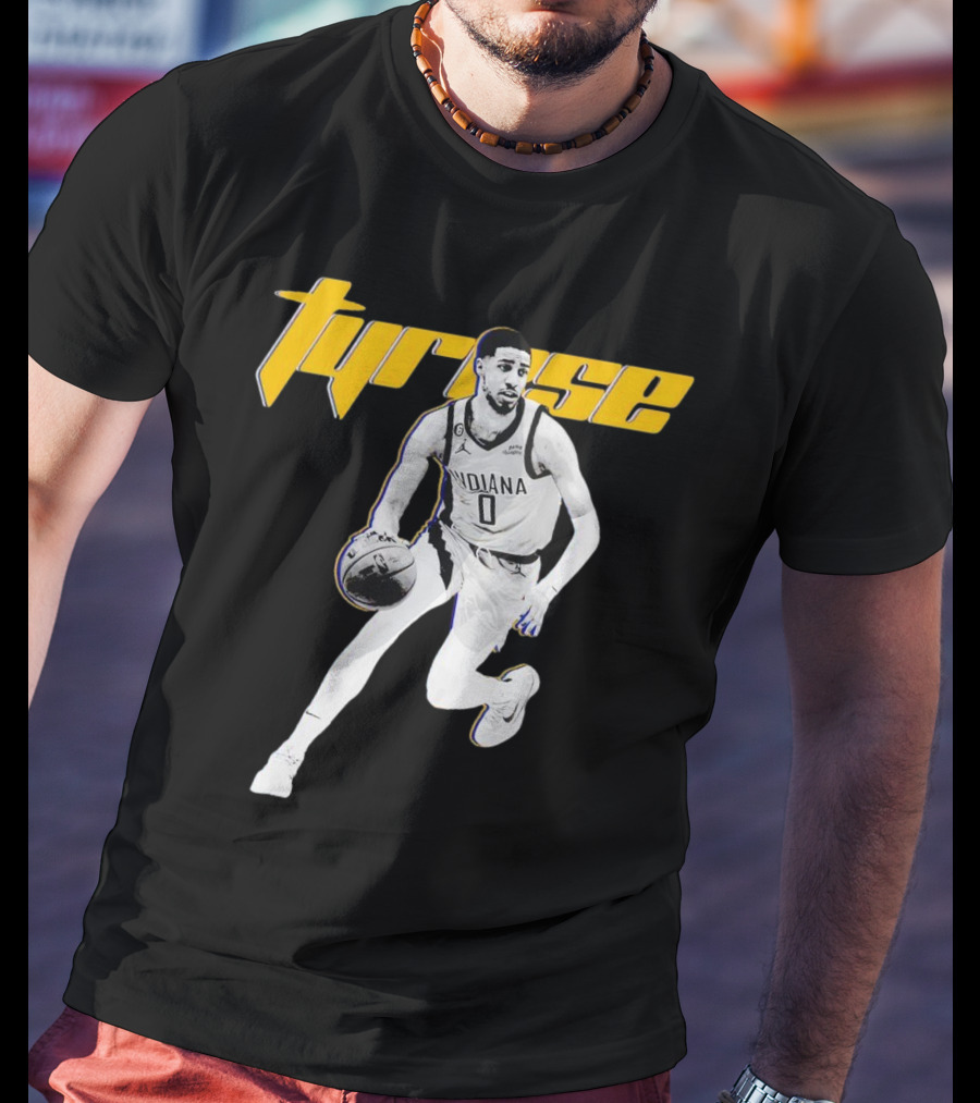 Tyrese Haliburton 0 Indiana Pacers Basketball Player T-Shirt