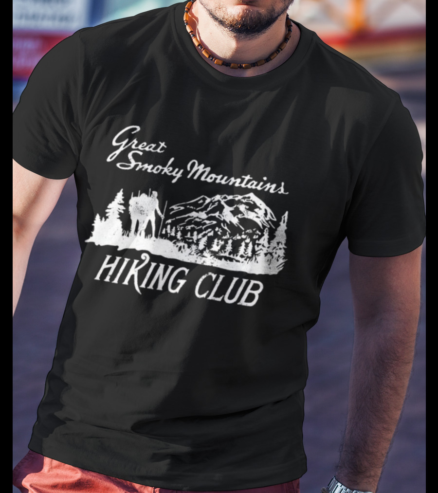 Great Smoky Mountains Hiking Club Scenic Mountain Adventure T-Shirt