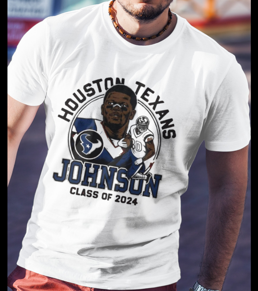 Houston Texans Andre Johnson Class Of T-Shirt
