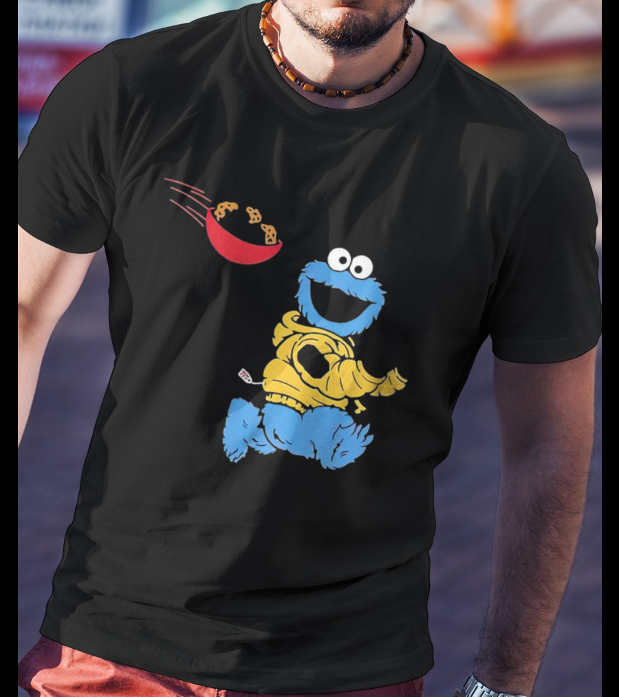 Catch Monster Chasing Cookie Bowl T-Shirt