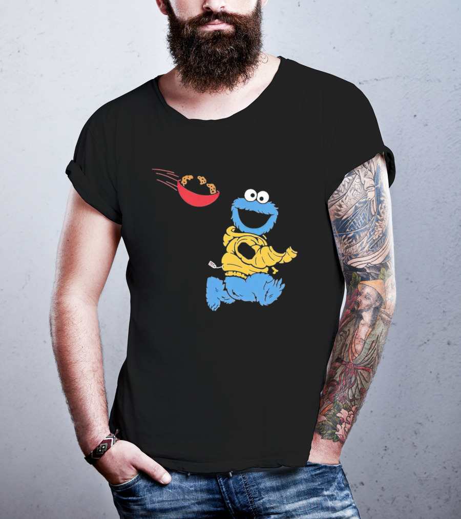 Catch Monster Chasing Cookie Bowl T-Shirt
