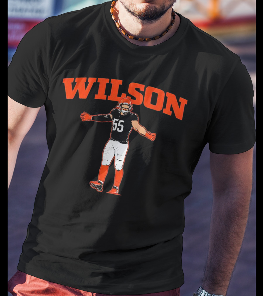 Wilson 55 Cincinnati Bengals Football Hero T-Shirt