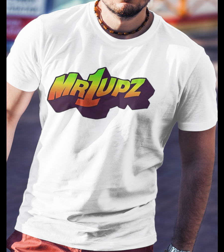 Mr1upz Shagadelic Retro Gradient Text T-Shirt