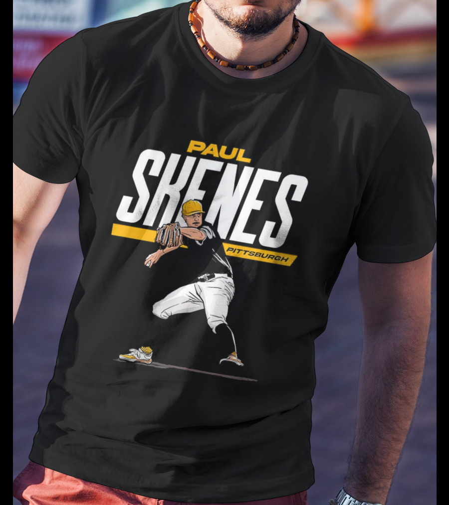 Paul Skenes Pittsburgh Pirates MLBPA Baseball Player T-Shirt