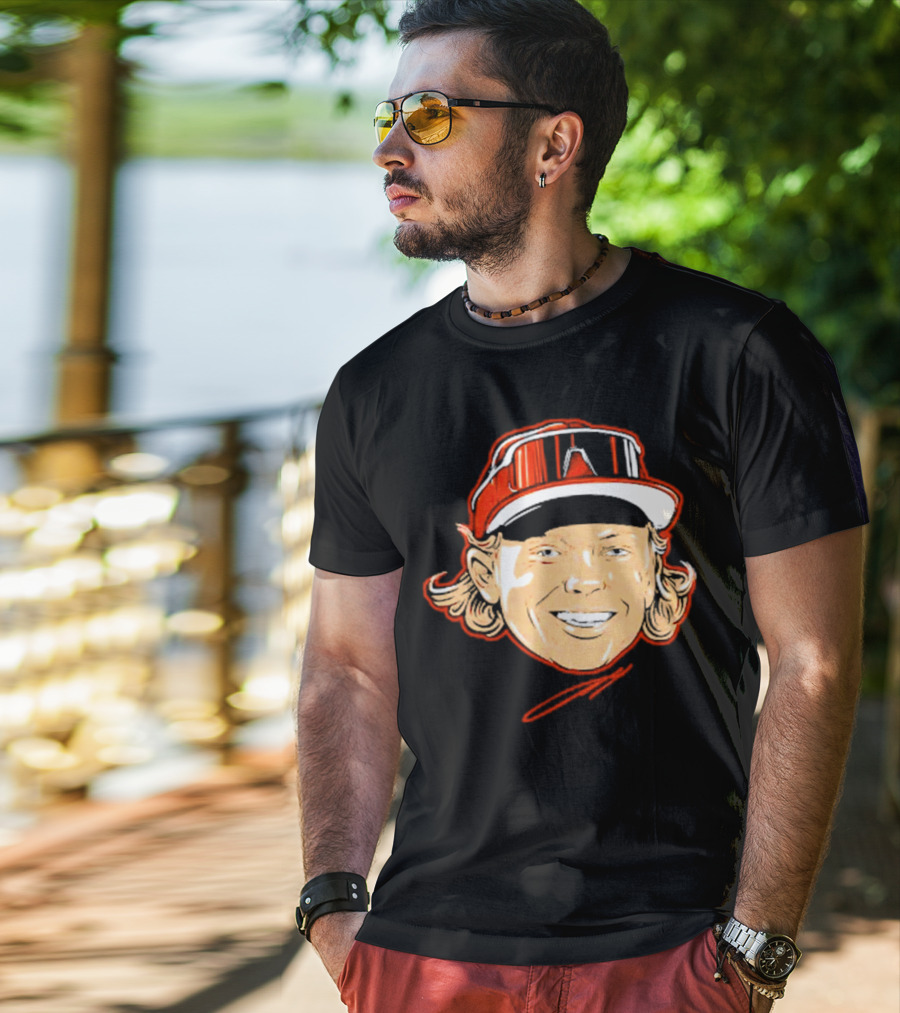 Jackson Holliday Baltimore Orioles Swag Head T-Shirt