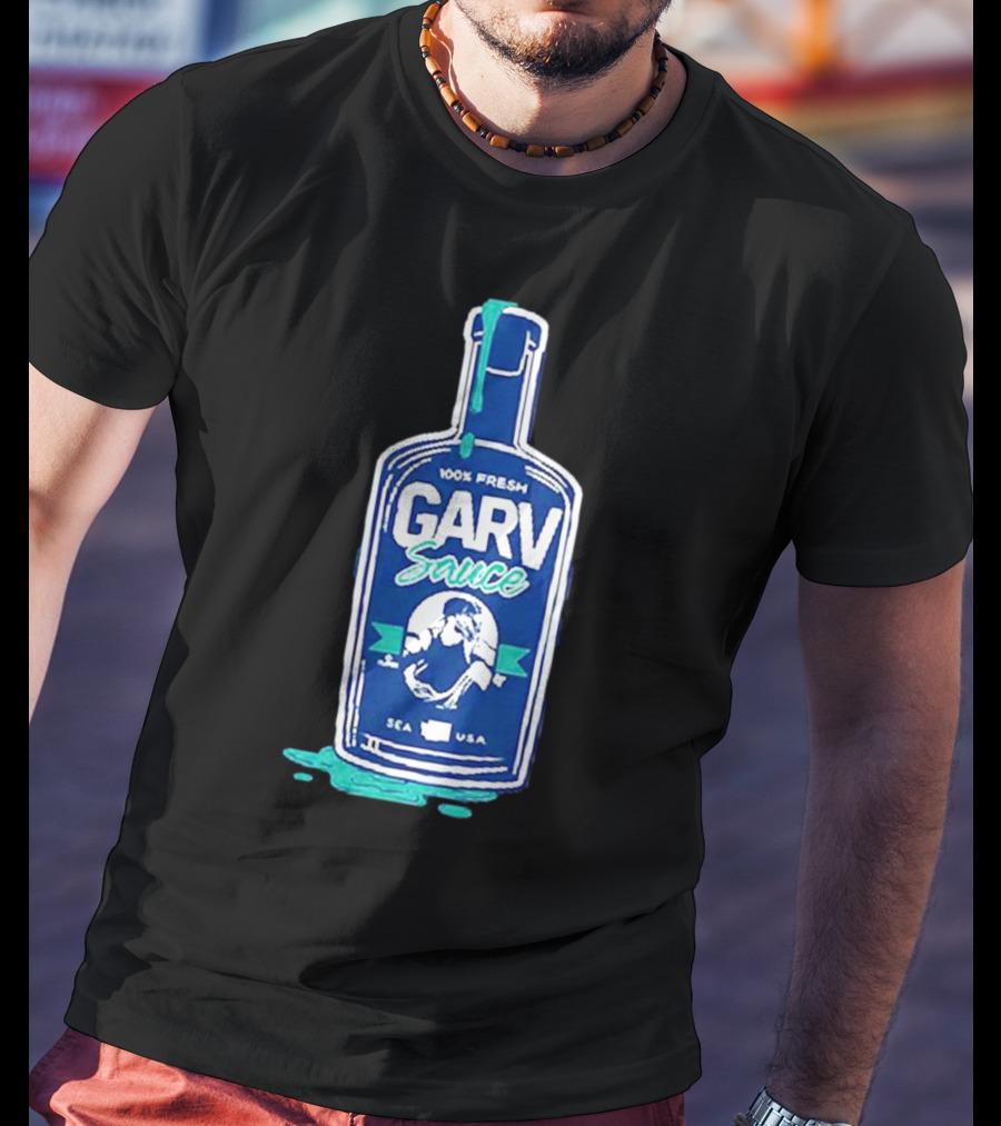 100% Fresh Garv Sauce Seattle USA T-Shirt