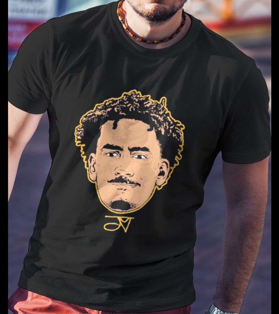 Jordan Love Green Bay Packers Swag Head Signature T-Shirt