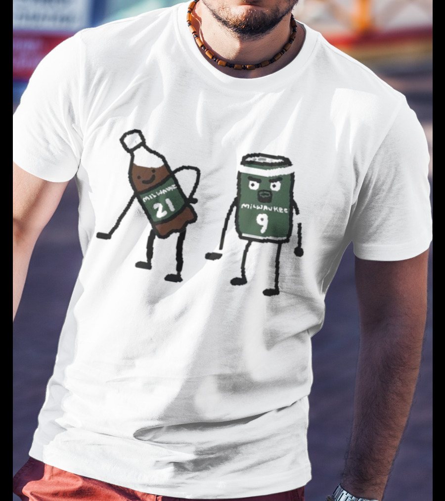 Milwaukee Beverage Characters 21 And 9 T-Shirt