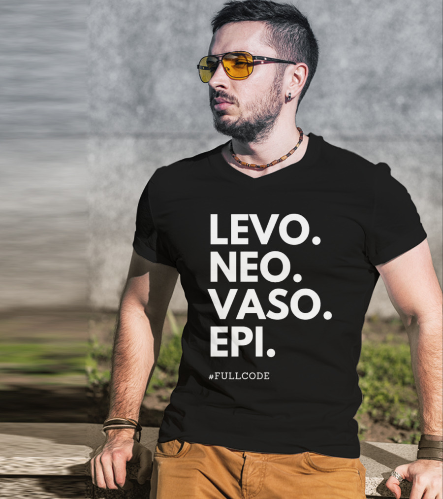 Levo Neo Vaso Epi Fullcode Text T-Shirt