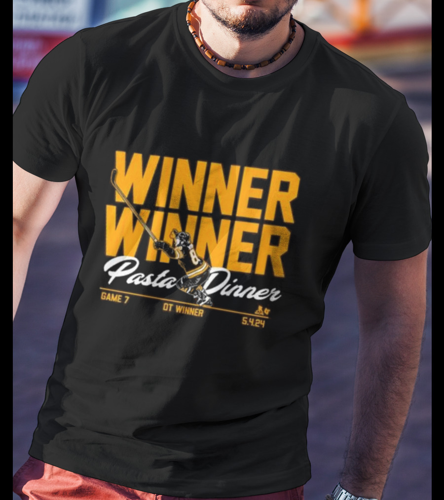 Winner Winner Pasta Dinner Game 7 OT Winner 5.4.24 T-Shirt