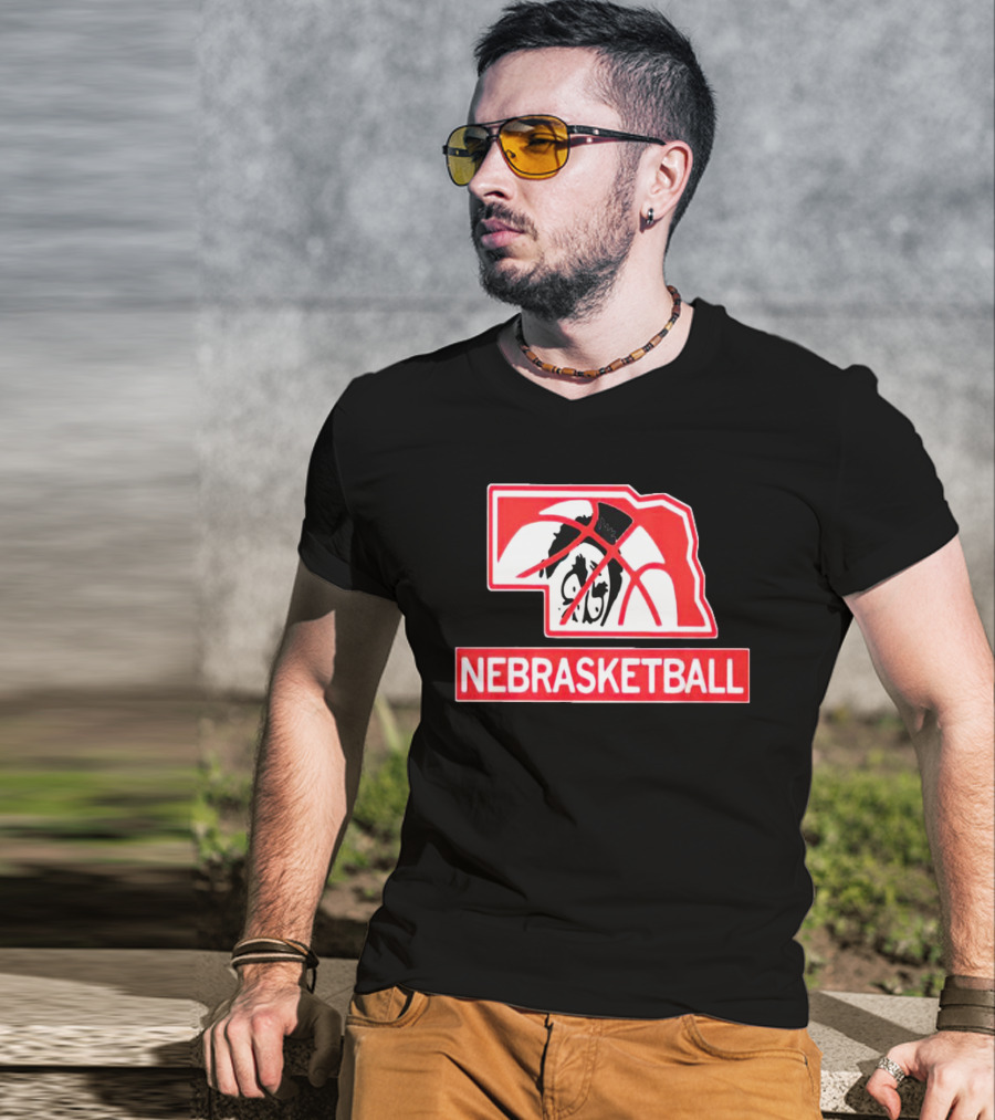 Abbie Something Basketball Nebraska Nebrasketball T-Shirt