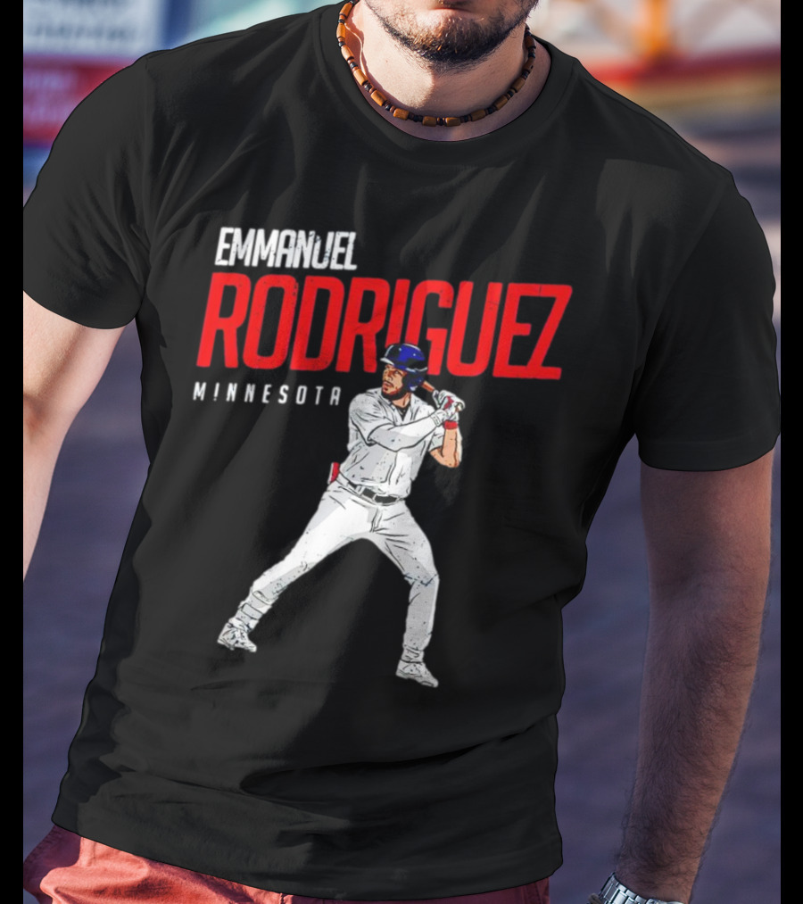 Emmanuel Rodriguez Minnesota Twins Baseball Player T-Shirt