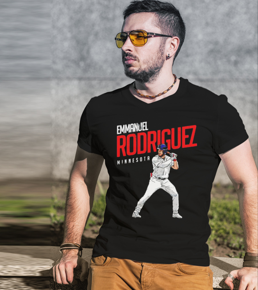 Emmanuel Rodriguez Minnesota Twins Baseball Player T-Shirt