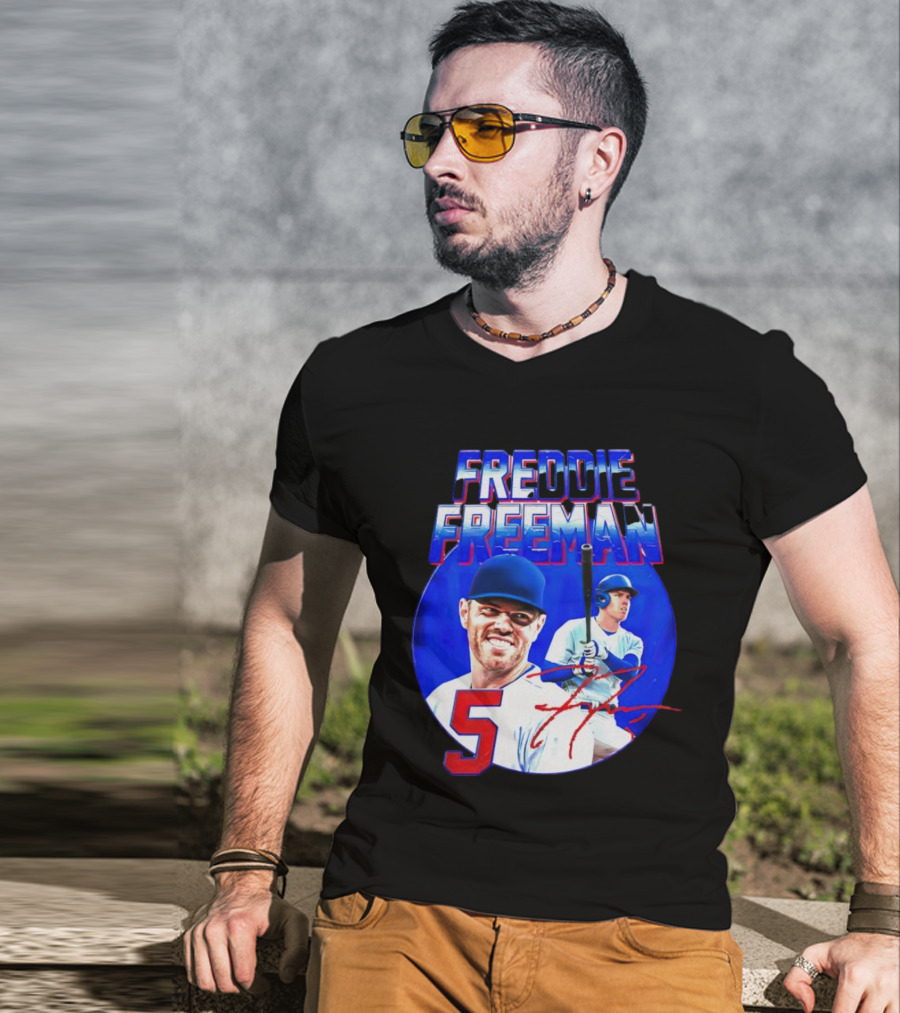 Freddie Freeman 5 Signature Series T-Shirt