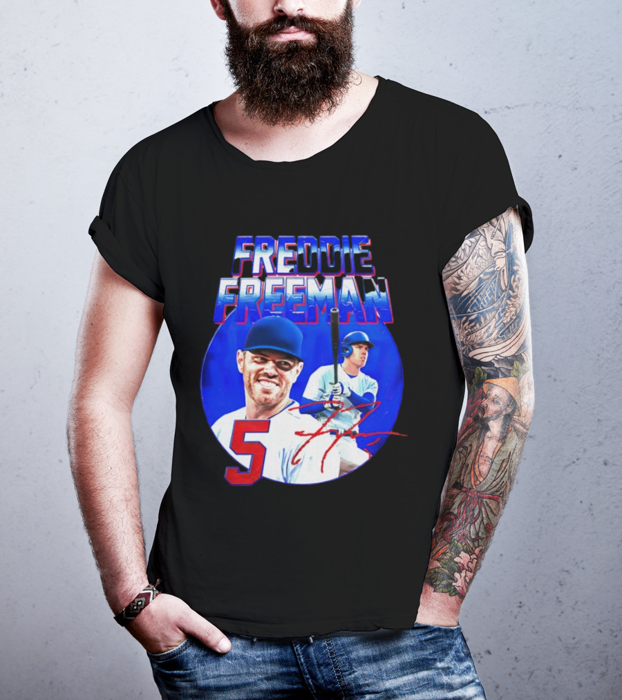 Freddie Freeman 5 Signature Series T-Shirt