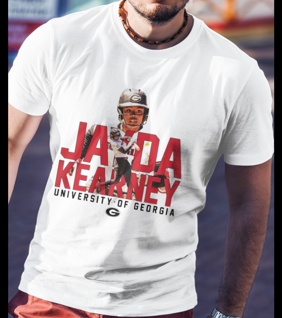 Jayda Kearney University Of Georgia Softball Player Collage T-Shirt