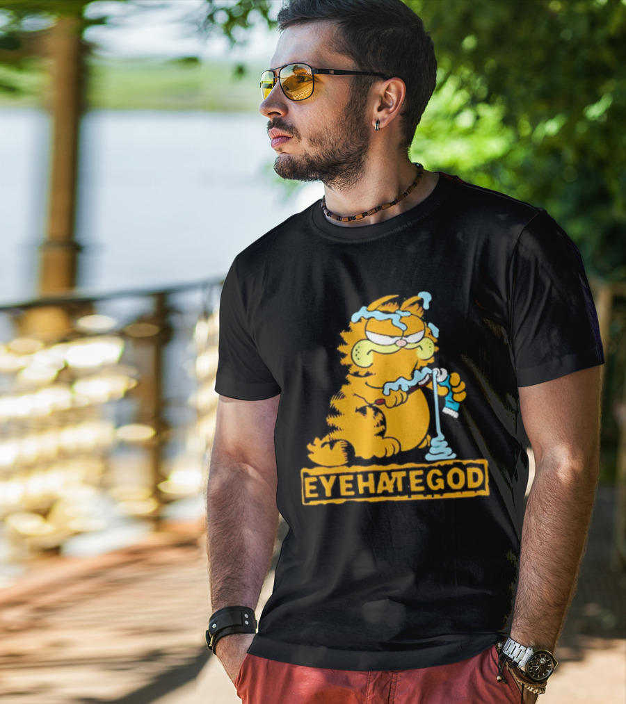 Eyehategod Garfield Toothpaste T-Shirt