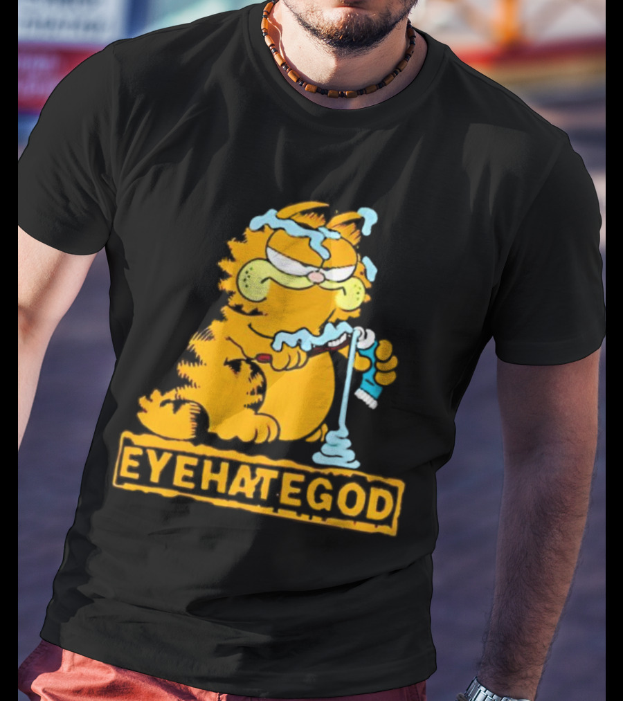 Eyehategod Garfield Toothpaste T-Shirt