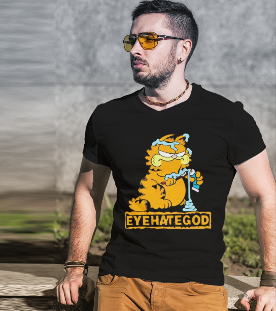Eyehategod Garfield Toothpaste T-Shirt