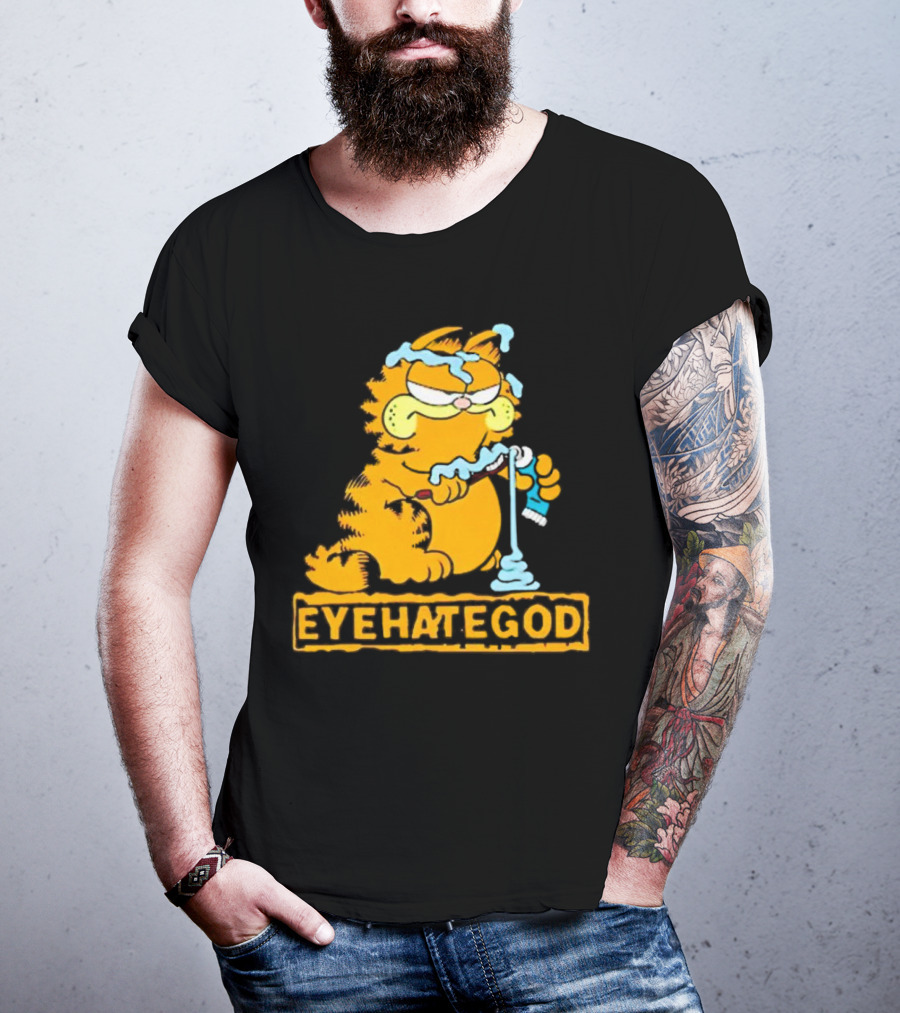 Eyehategod Garfield Toothpaste T-Shirt