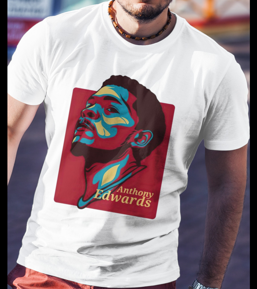 Anthony Edwards Minnesota Timberwolves NBA Player T-Shirt