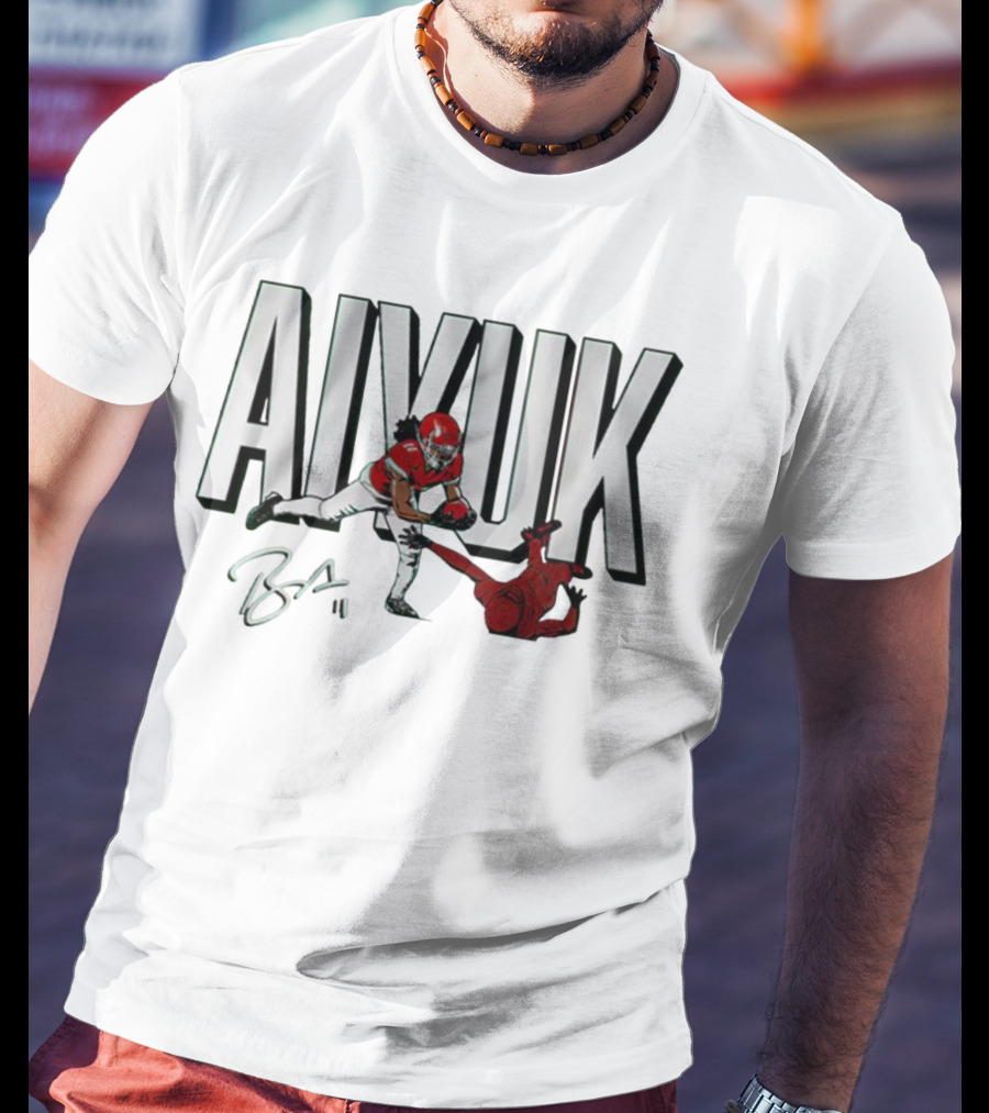 Brandon Aiyuk BA Iconic Football Moment T-Shirt