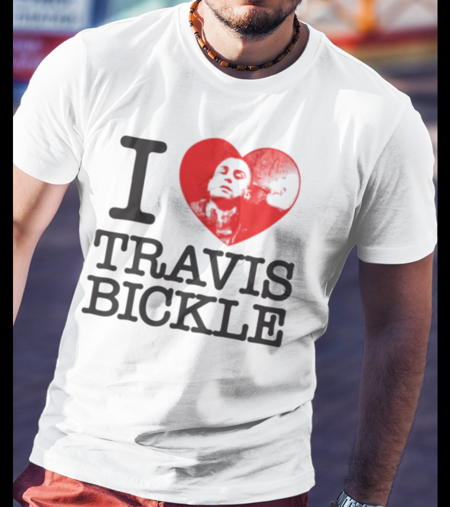 I Heart Travis Bickle Red Heart T-Shirt