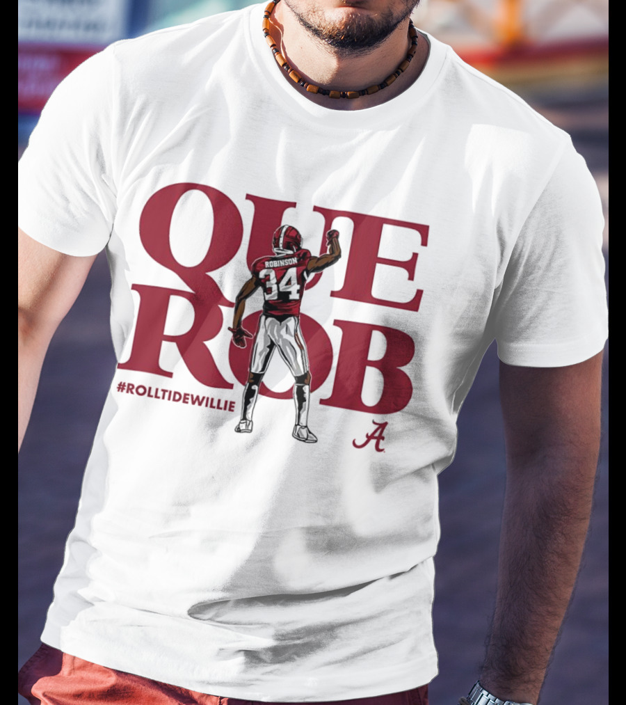 Querob Alabama Crimson Tide Football #RollTideWillie T-Shirt